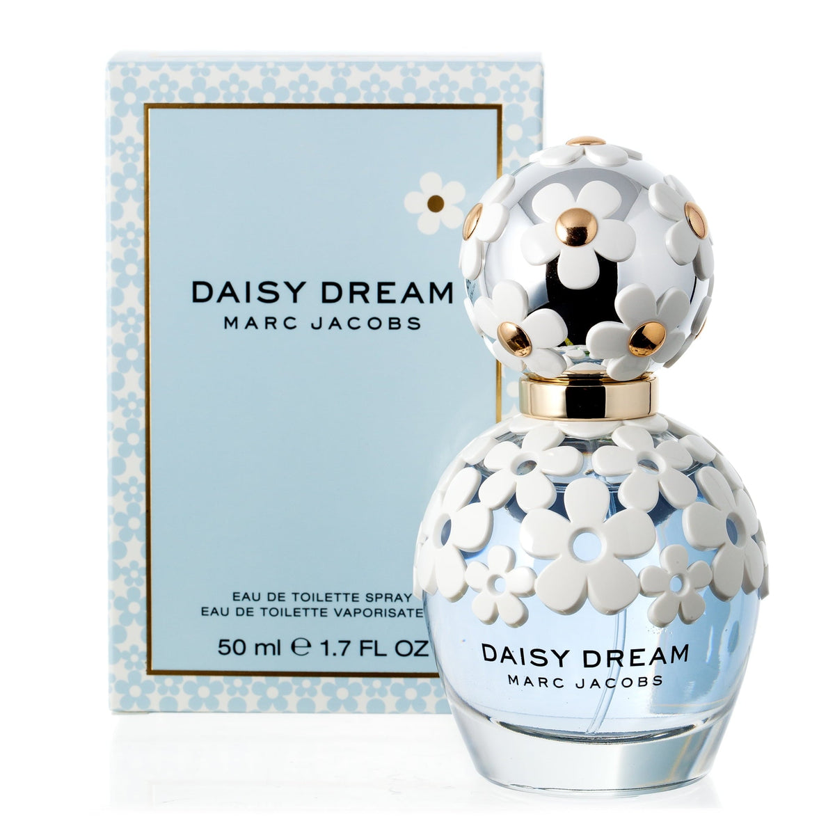 Marc Jacobs Daisy Dream Eau de Toilette Spray 50ml – Floral, Fresh & Citrus Fragrance for Women