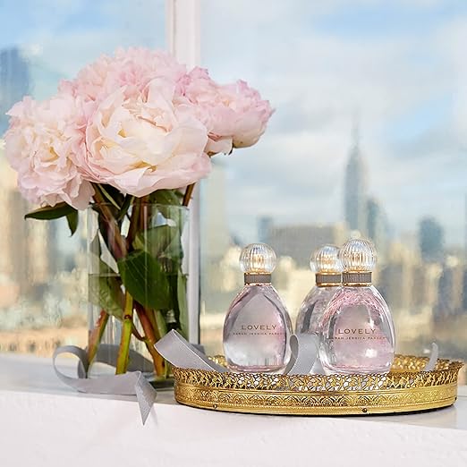 Sarah Jessica Parker Lovely Eau de Parfum Spray 50ml – Fresh Floral Women's Fragrance, Bergamot & Orchid
