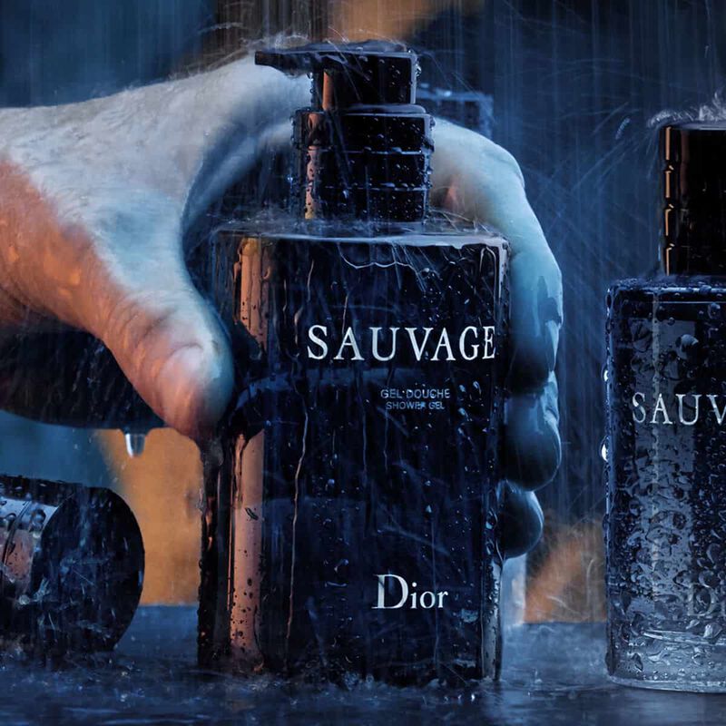 Dior Sauvage Shower Gel 250ml – Fresh Spicy Woody Fragrance Body Wash for Men