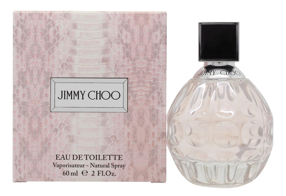Jimmy Choo Eau de Toilette Spray 60ml – Fresh & Citrus, Floral Fragrance for Women