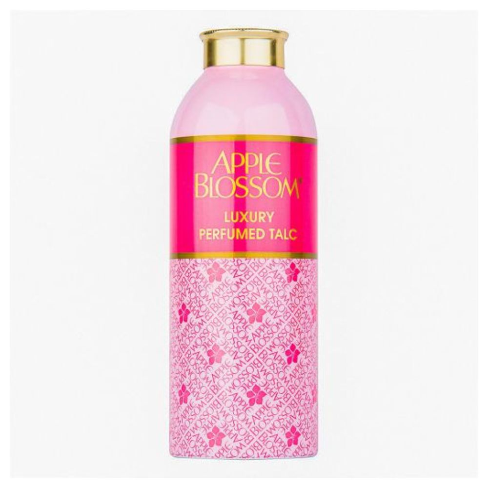 Apple Blossom Perfumed Talc 100g – Soft Floral Body Powder with Rose, Jasmine & Musk