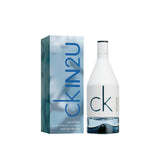 Calvin Klein IN2U Him Eau de Toilette Spray 100ml – Woody, Fresh & Citrus Fragrance for Men
