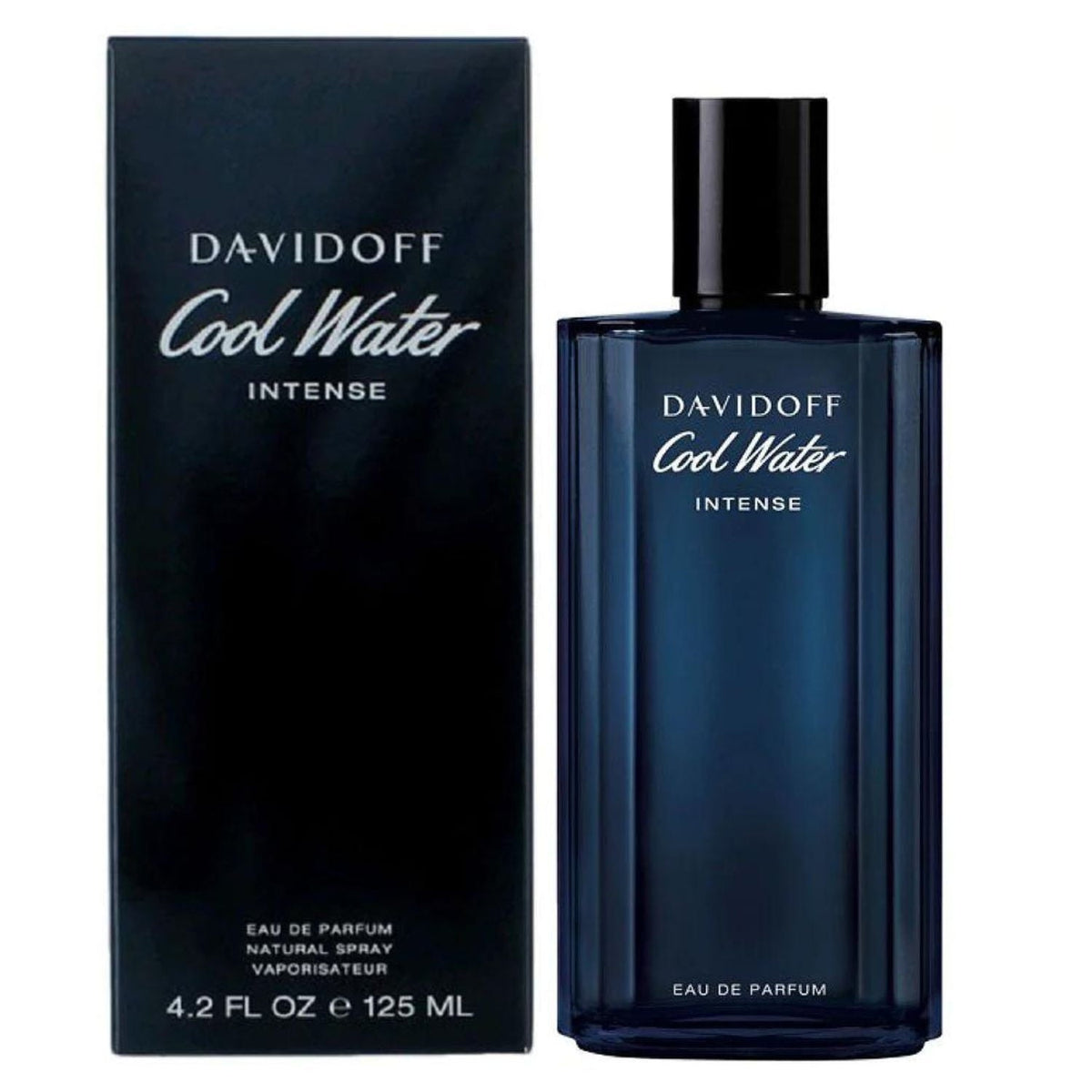 Davidoff Cool Water Intense for Men Eau de Parfum Spray 125ml – Citrus, Coconut Water & Amber Fragrance