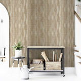 Arthouse Wood Slats Photographic Wallpaper – Realistic Natural Wood Effect Paste the Paper Feature Wall