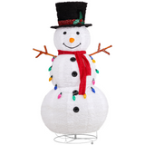 4ft Pop-Up LED Snowman Christmas Decoration