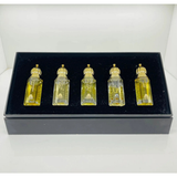 Blends of Anfar Perfume Oil Gift Set – 5 Eau de Parfum Oils, Ambre Oud, Wujood, Oud al Ajyal, Aafaq, Ojjoat