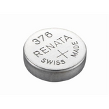 RENATA SP 376 Watch Battery, Single Cell – Higher Silver Content Coin Cell for Longer Life
