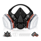 Respiratory Half Mask – Gas, Dust and Paint Mask with Replaceable Filter