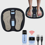DYZI Rechargeable EMS Foot Massager with Electrical Muscle Stimulation – Foldable, Adjustable Intensity