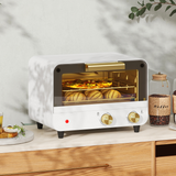 12L Compact Air Fryer Oven with 750W Power, 60–230°C Adjustable Temperature & Timer – Countertop Mini Oven