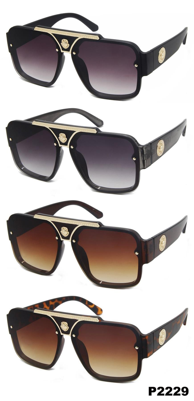 iCouture Unisex Polarised Sunglasses with UV Protection – Adult Sun Eyewear, Model P2229, Assorted Colours