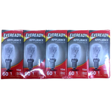Eveready Pigmy Bulb, 15W SES Small Screw Cap – Clear Warm White Lamp, 60 Lumens
