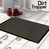 ARRAN Heavy-Duty Rubber Barrier Mat 40 x 60 cm – Door Entrance and Kitchen Doormat, Anthracite