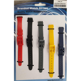 Replacement Watch Straps to Fit Swatch Watches 14mm – Pack of 5, Assorted Colours