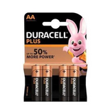 Duracell Plus AA Alkaline Batteries, Pack of 20 – Long Lasting Power for Clocks & Remote Controls