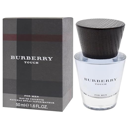 Burberry Touch Eau de Toilette Spray 50ml – Spicy, Woody Fragrance for Men