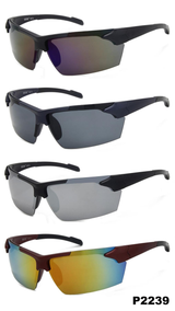iCouture Unisex Polarised Sunglasses with UV Protection – Adult Sun Eyewear, Model P2239, Assorted Colours