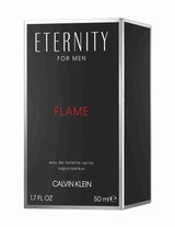 Calvin Klein Eternity Men Flame Eau de Toilette Spray 50ml – Fresh & Citrus, Aromatic Fragrance for Men