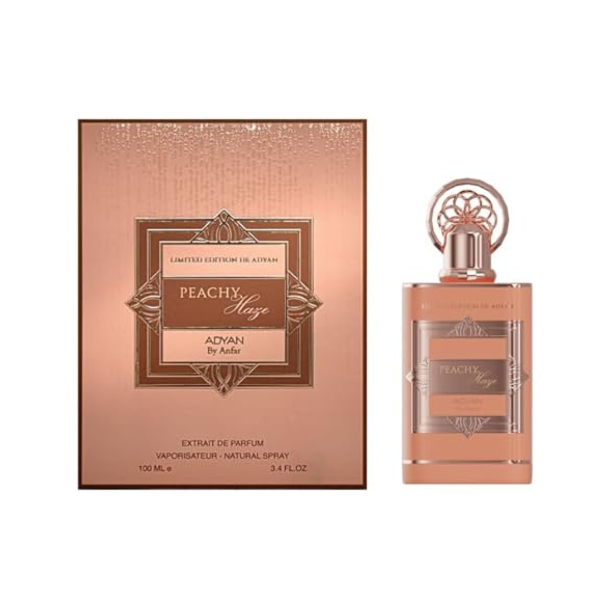 Peachy Haze Extrait de Parfum 100ml – Floral, Fresh & Citrus Fragrance, Unisex