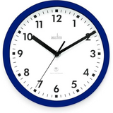 Acctim Nardo 20cm Radio Controlled Blue Wall Clock
