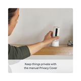 Ring Pan-Tilt Indoor Security Camera with HD Live View and Two-Way Talk – Smart Home Monitoring, White