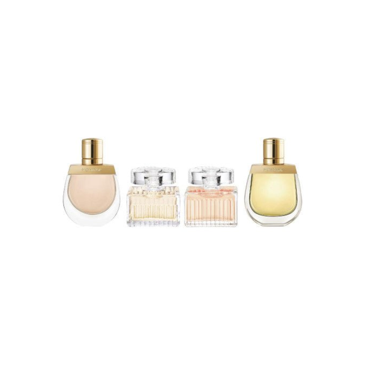 Chloe Miniature Gift Set (4 X 5ml Eau de Parfum) – Floral, Fresh & Citrus Fragrance Gift Set for Women