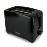 Kitchen Perfected 2 Slice Toaster with Extra-Wide Slots, High Lift & 7 Browning Settings – Black