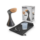 Breville EliteTEMP 1500W Handheld Garment Steamer with 3 Steam Settings & 240ml Tank – Refurbished