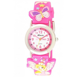 Ravel Rascal Children's 3D Cartoon Fairy Time Teacher Watch – Girls Learn-to-Tell-Time Watch, R1513.76