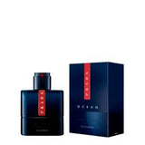 Prada Luna Rossa Ocean Eau de Parfum Spray 50ml – Aquatic, Woody Fragrance for Men