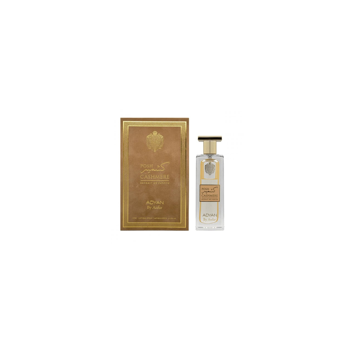 POSH CASHMERE by Adyan 100ml – Citrus, Exotic Fruit, Floral & Sandalwood Fragrance