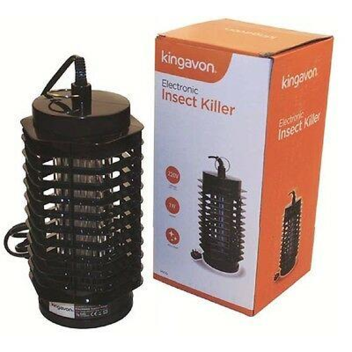 Kingavon 3W Electronic Insect Killer IK100 – Catches Wasps, Flies and Moths, No Sprays