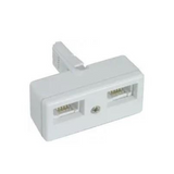 Electrovision Double Telephone Adapter, 4 Wire – Converts One Socket into Two (P221A)