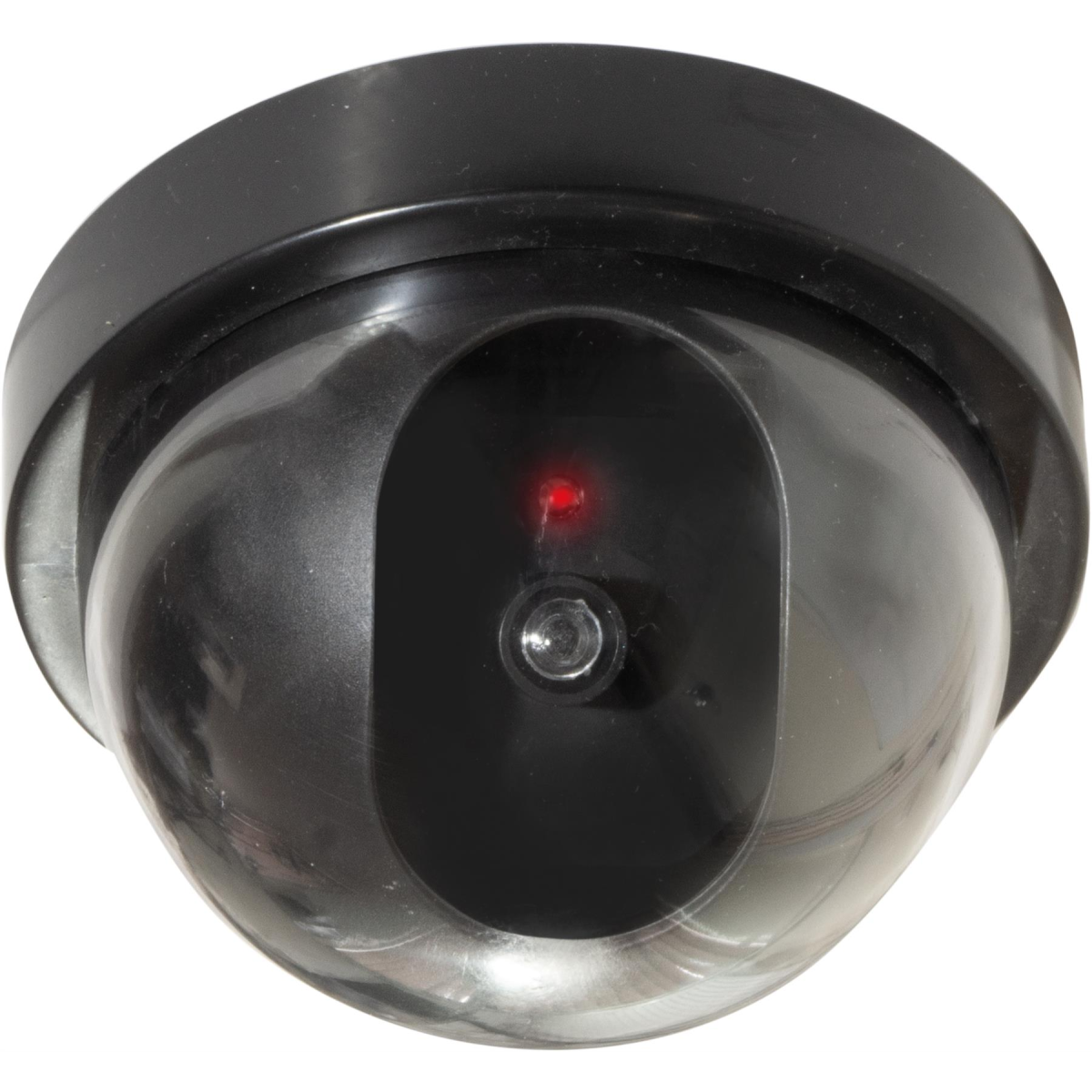 Eagle Dummy Dome Surveillance Camera with Red Blinking LED – Easy Wall or Ceiling Mount, No Wiring