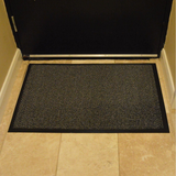 Anthracite Barrier Mat 80 x 200cm – Dirt Trapping Entrance Door Mat with Non-Slip Nitrile Rubber Backing