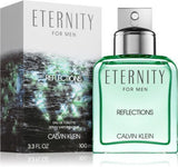 Calvin Klein Eternity for Men Reflections Eau de Toilette Spray 100ml – Fresh & Citrus, Aquatic Fragrance for Men