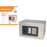 Kingavon Electronic Safe with Programmable 3–8 Digit Code, Solid Steel – Home Security Safe, SAFE27