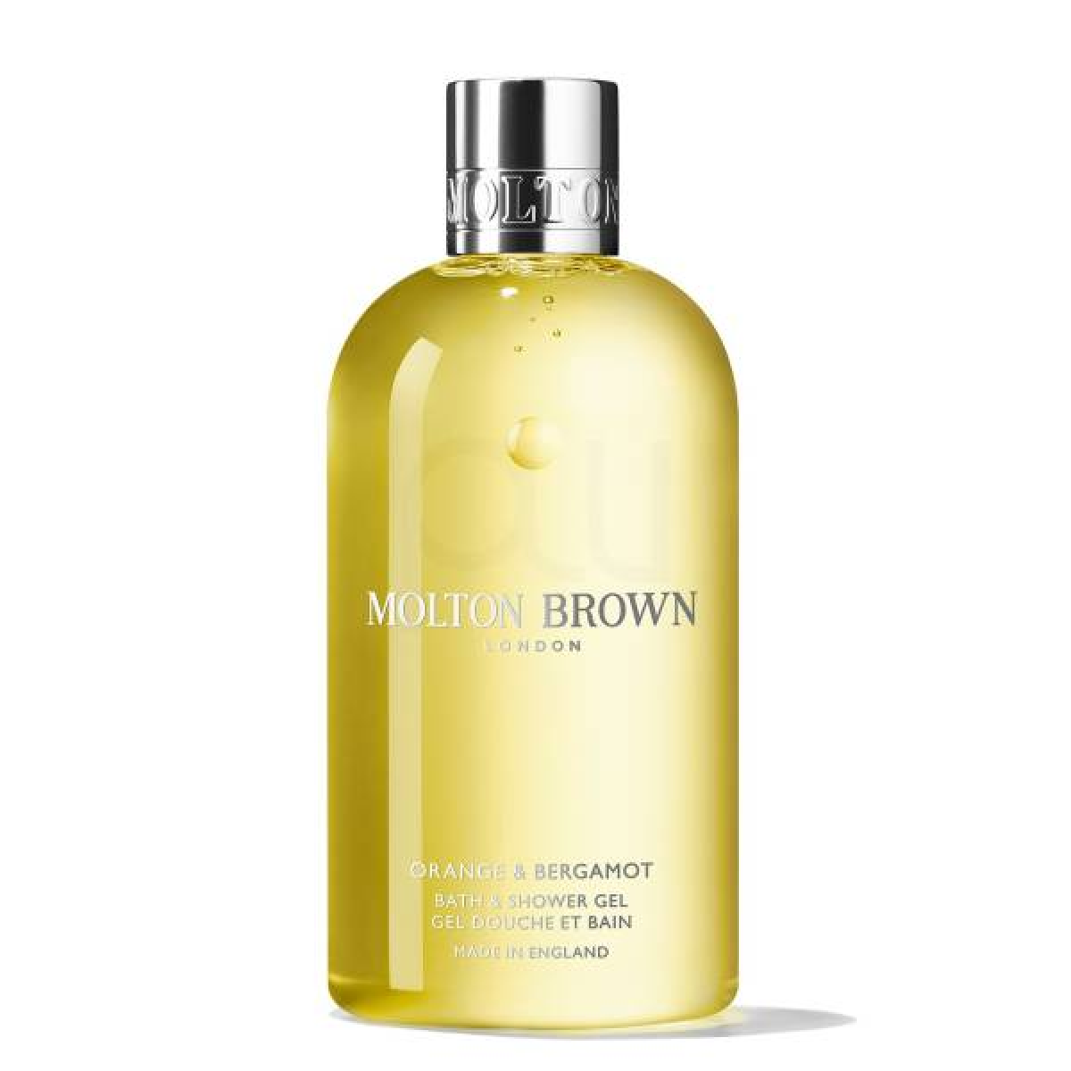 Molton Brown Orange & Bergamot Bath & Shower Gel 300ml – Citrus Body Wash with Rich, Creamy Lather
