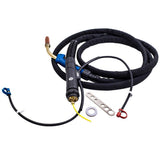 MB501 MIG/MAG Welding Torch Hose Package, 550A Water-Cooled, 4m with Euro Central Connector