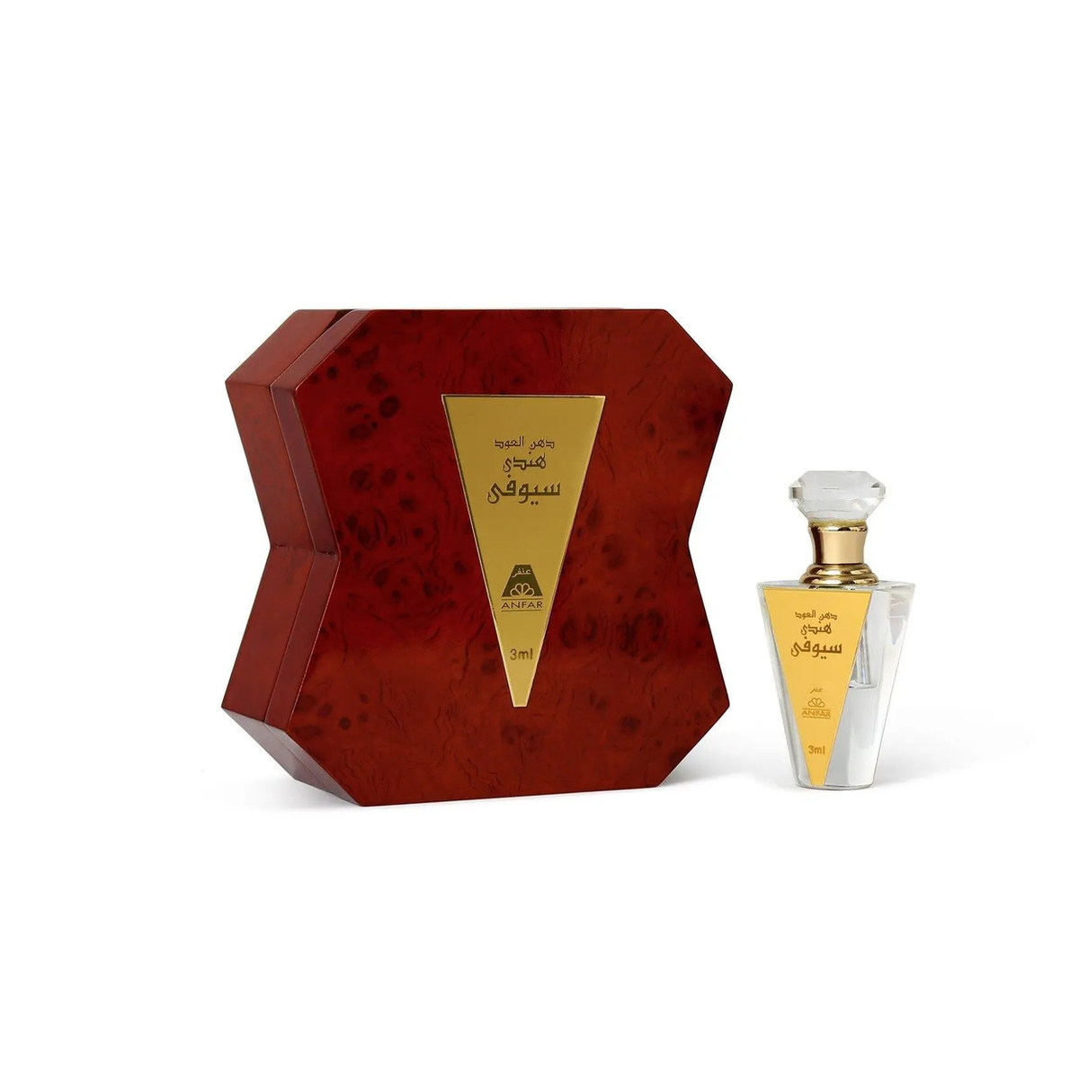 Dehn Al Oud Hindi Suyufi Gift Box Eau de Parfum 3ml – Oud Fragrance, Unisex