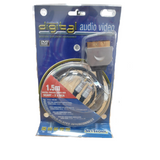 SKYTRONIC Digital Audio Video Scart to 2 Phono Cable 109.205 – Gold Plated Contacts, Shielded