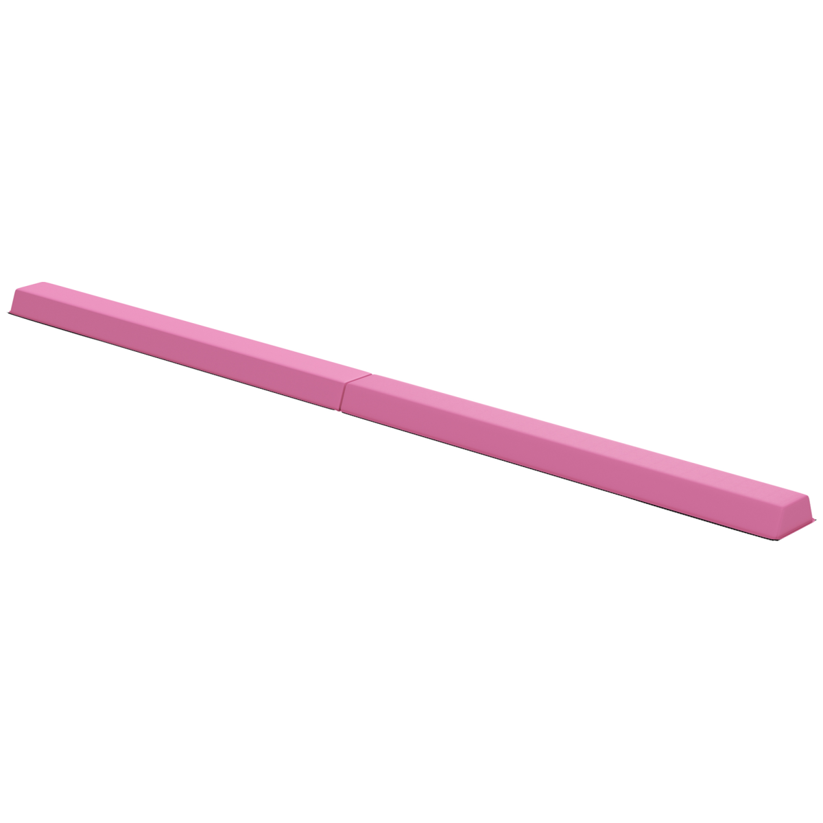 SPORTNOW 7.7FT Folding Gymnastics Balance Beam with EVA Foam Core and Anti-Slip Base – Training Beam, Pink