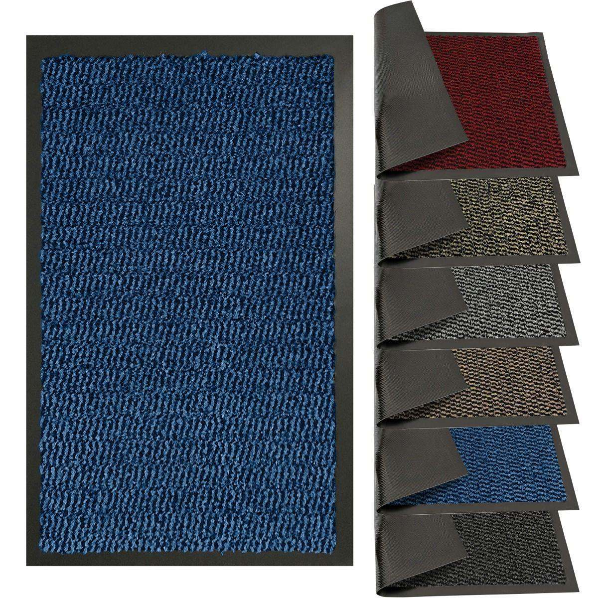 Barrier Mat with Non-Slip Nitrile Backing, 90 x 150cm – Dirt Trapping Entrance Door Mat Runner