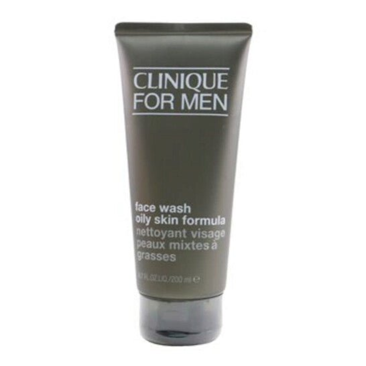 Clinique For Men Face Wash 200ml – Gentle Daily Cleanser for Normal to Dry Skin, Fragrance-Free