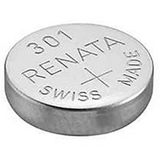 RENATA SP 301 Watch Battery, Single Cell – Higher Silver Content for 60% Longer Battery Life