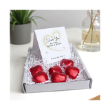 Aye Do Gifts Love You to the Moon & Back Sterling Silver Stud Earrings Mini Gift Hamper with Chocolates
