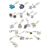 Imperial Metal Key Chain Clock with Quartz Movement – Adjustable Buckle Closure, Bold Numbers