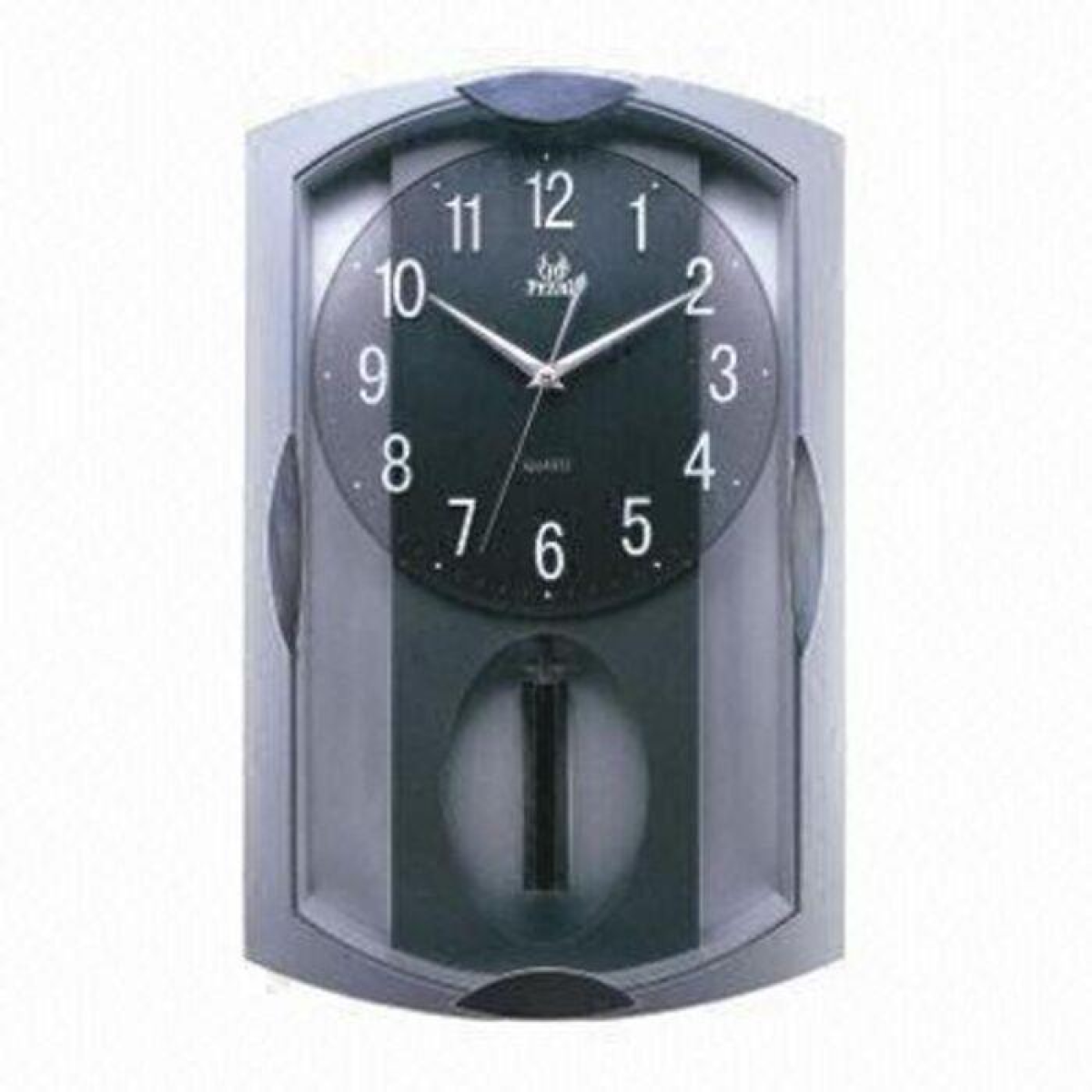 Amplus Pendulum Wall Clock with Sweep Movement – Classic Home Decor (PW061)