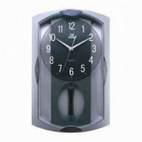 Amplus Pendulum Wall Clock with Sweep Movement – Classic Home Decor (PW061)