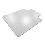 Floortex Cleartex Advantagemat Vinyl Lipped Chair Mat for Carpets up to 6mm, 115 x 134cm